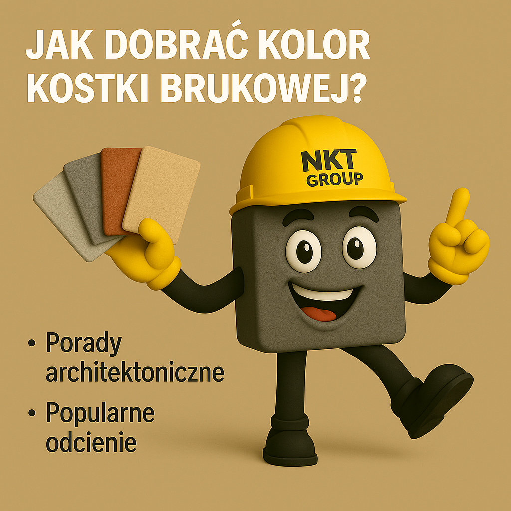 jak dobrać kolor kostki brukowej
